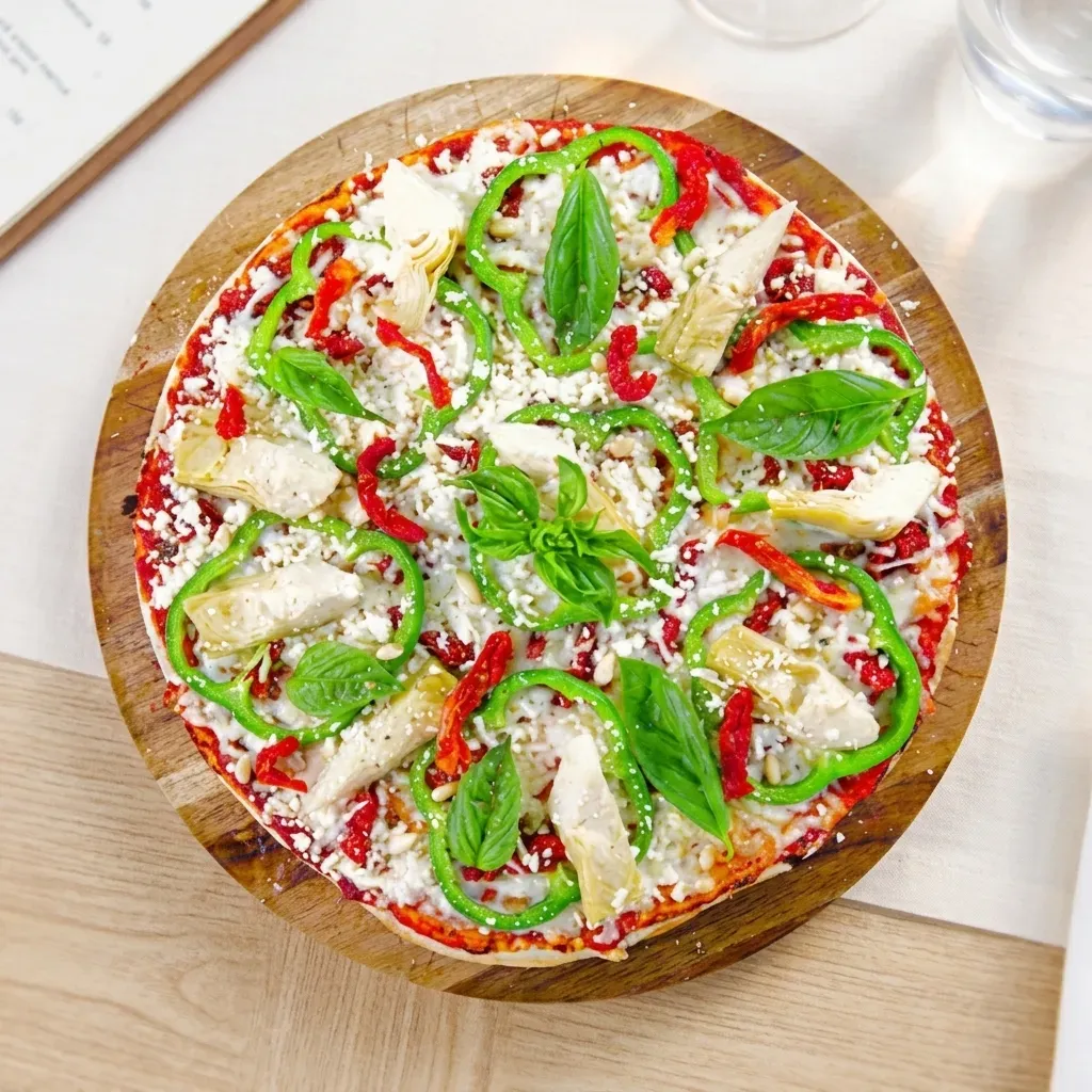 Celiac-safe gluten-free pizza at Avatara Food Truck Calgary
